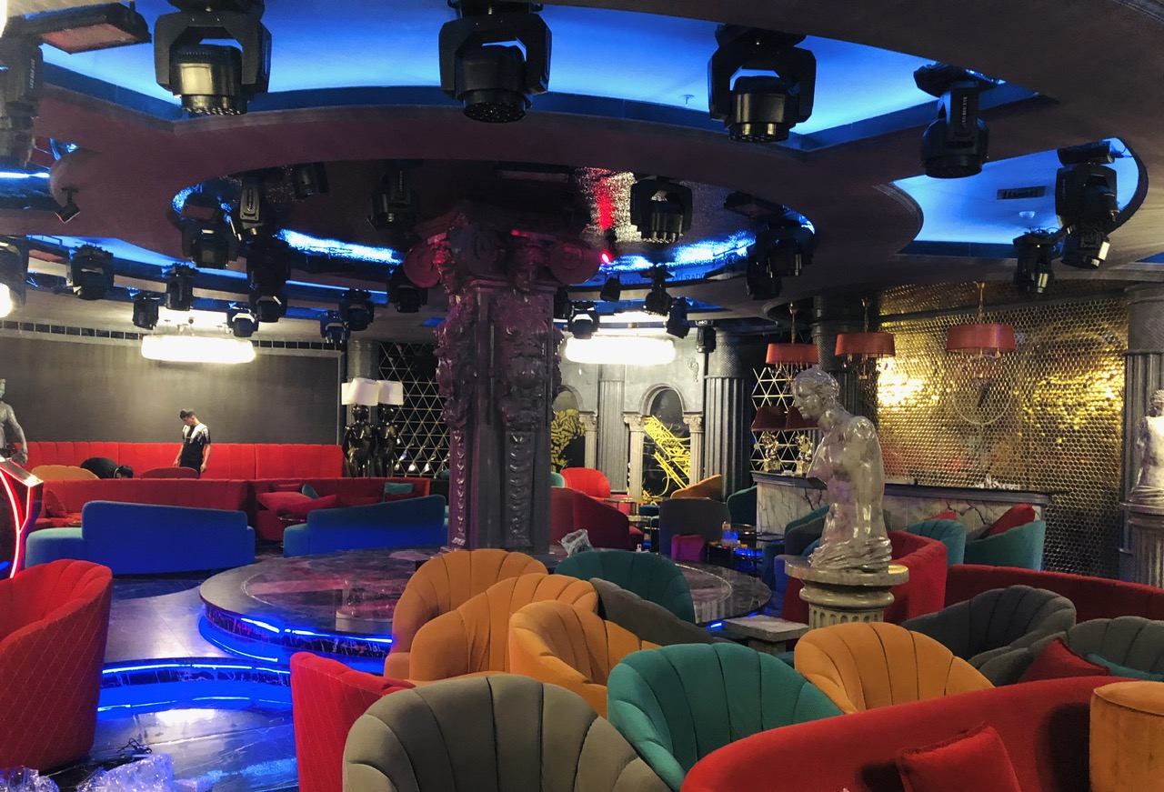 Không gian dần đi vào hoàn thiện