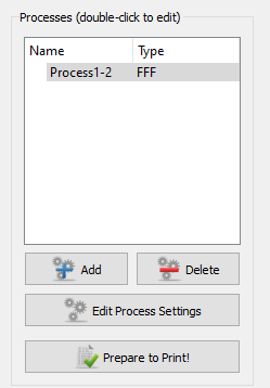 Edit Process Settings