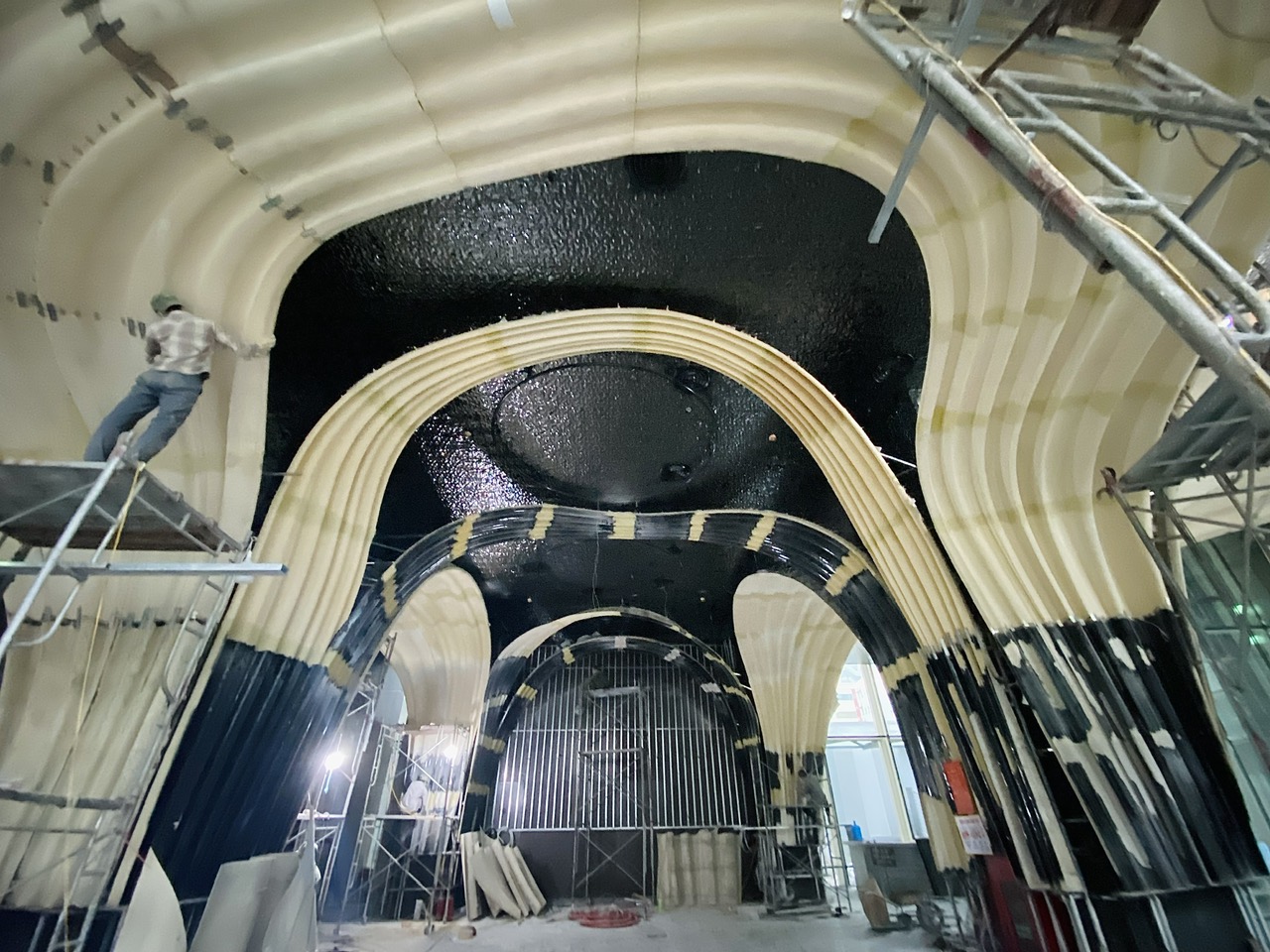 Không gian bên trong quán lounge