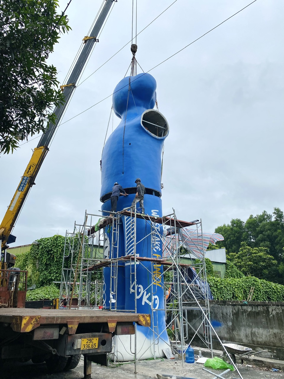 Dự án mô hình trang trí tết Lotte Tây Hồ