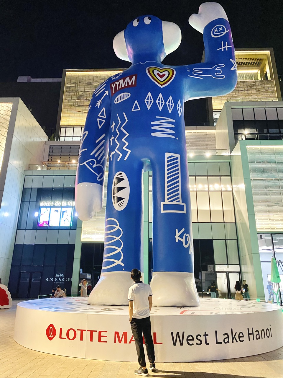 Dự án mô hình trang trí tết Lotte Tây Hồ