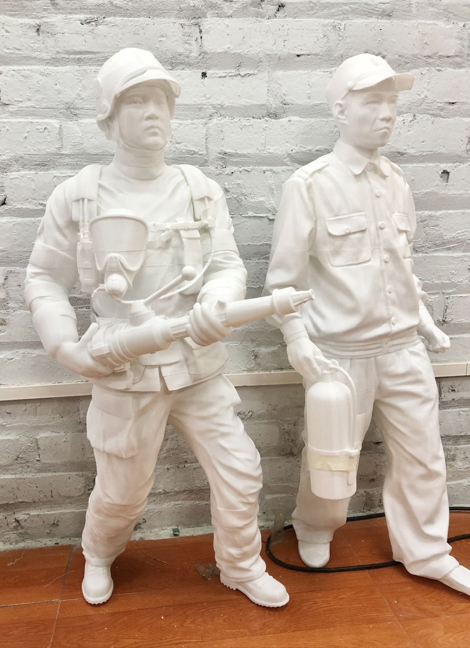 Tạo mẫu dự án tượng đài công an