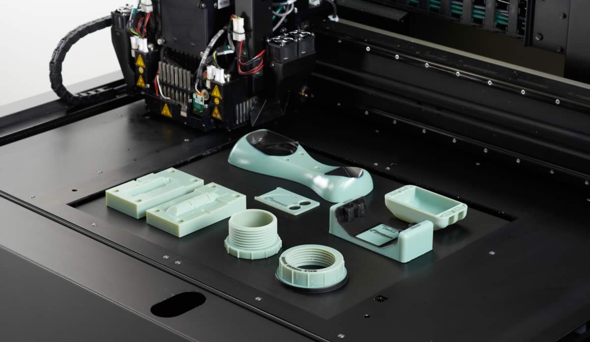 PolyJet - In đa vật liệu, mô phỏng thực tế cao
