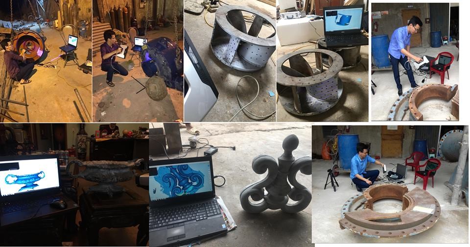 Ứng dụng công nghệ Scan 3D trong công nghiệp