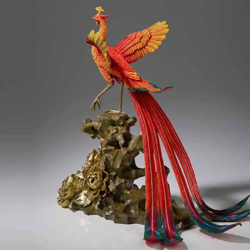 Mẫu phượng hoàng lửa tái sinh từ công nghệ in 3D