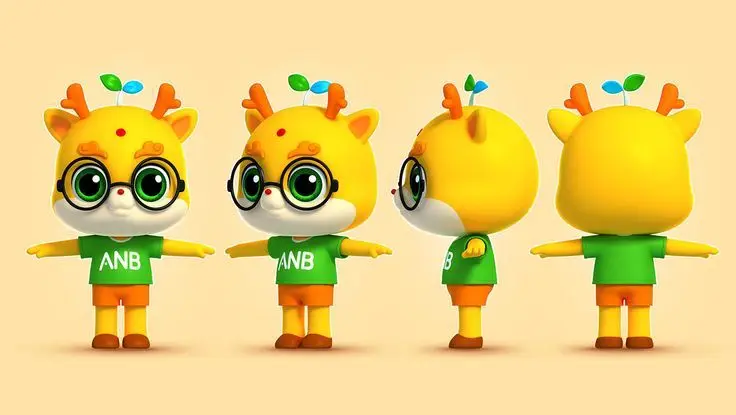In 3D nhân vật hoạt hình