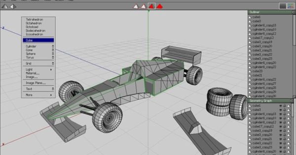 Tạo mô hình kỹ thuật số (3D Modeling)