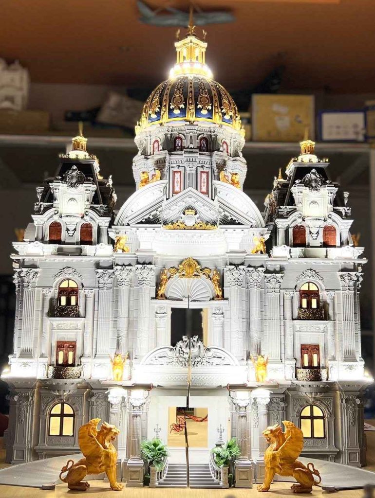 Dự án mô hình lâu đài tỷ lệ 1.1000- Hải Dương do 3DCUBIX triển khai