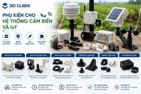 Phụ kiện cho hệ thống cảm biến và IoT